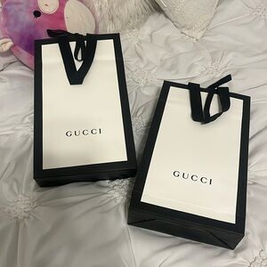 Gucci shopping bags
